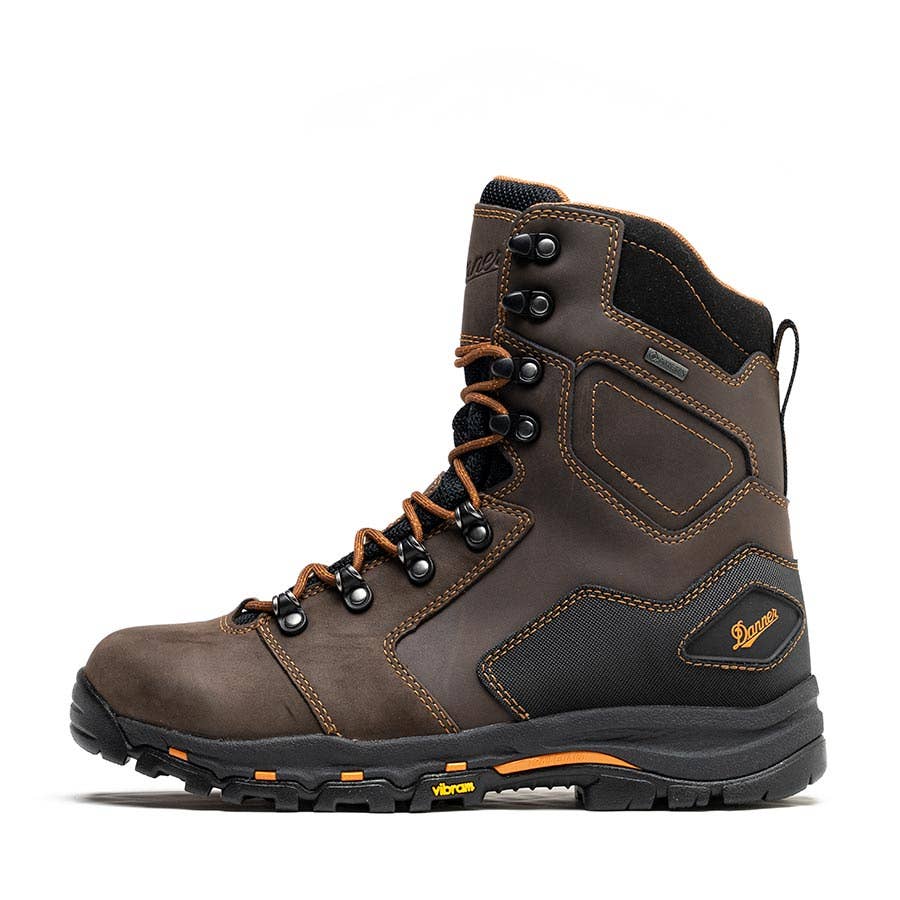 Danner Men's 8"" Vicious Work Boots Brown